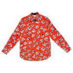 WAREHOUSE Koszula Damska Czerwona Wzór Kwiatowy S - zdjęcie 1