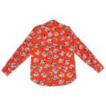 WAREHOUSE Koszula Damska Czerwona Wzór Kwiatowy S - zdjęcie 2