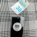 PRIMARK Spodnie Damskie Czarno-Białe Kratka M - zdjęcie 3