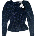 TOPSHOP Koszula Damska Niebieska XS - zdjęcie 1