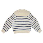 PROJECT UNKNOWN Sweter Damski Beżowy w Paski M - zdjęcie 2