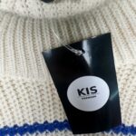 PROJECT UNKNOWN Sweter Damski Beżowy w Paski M - zdjęcie 3