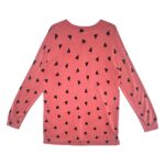 PAPAYA Sweter Damski Różowy Wzór Serca 2XL - zdjęcie 2