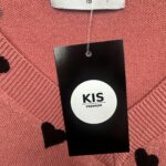 PAPAYA Sweter Damski Różowy Wzór Serca 2XL - zdjęcie 3