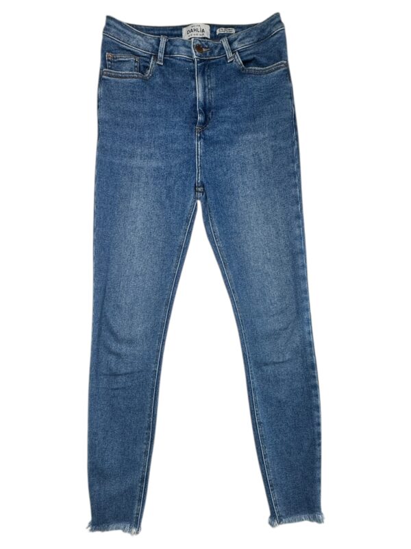 NEW LOOK Jeansy Damskie Niebieskie L