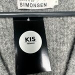 KAREN BY SIMONSEN Sweter Damski Szary S - zdjęcie 3