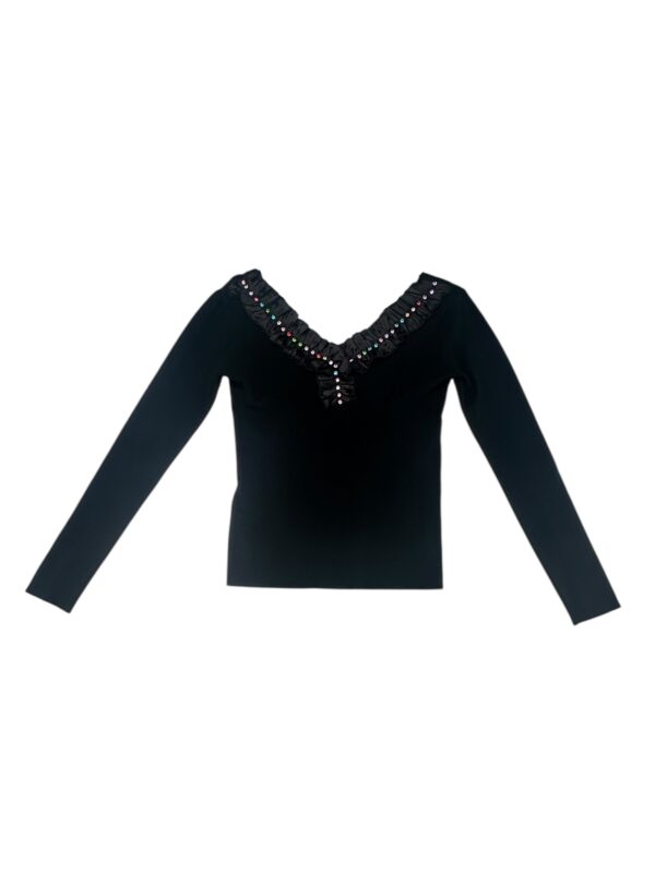 FORESTA BELLA Bluzka Damska Czarna L/XL