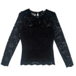 VERO MODA Bluzka Damska Czarna S - zdjęcie 1