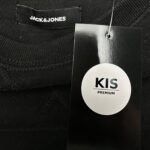 JACK&JONES Bluza Męskie Czarna XL - zdjęcie 3