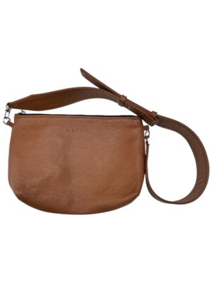 NASHE Torebka Damska Brązowa One Size Skóra naturalna