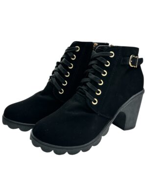 Botki Damskie Czarne 40
