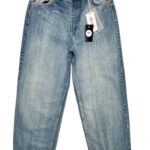 NA-KD Jeansy Damskie Niebieskie XL - zdjęcie 1