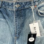 NA-KD Jeansy Damskie Niebieskie XL - zdjęcie 3