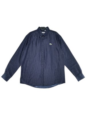 ATTORE CAMICA Koszula Męska Granatowa Groszki M ( 44 )