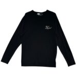 KARL LAGERFELD Bluzka Męskie Czarna L - zdjęcie 1