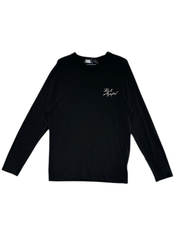 KARL LAGERFELD Bluzka Męskie Czarna L
