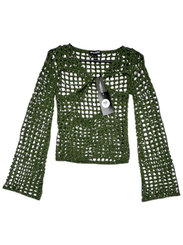 PRETTYLITTLETHING Bluzka Damska Zielona XS