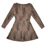 DOROTHY PERKINS Sukienka Damska Beżowa Zwierzęcy S - zdjęcie 2