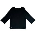 MONARI Sweter Damski Czarny S/M - zdjęcie 1