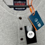 SUPERDRY Bluzka Męska Szara XL - zdjęcie 3
