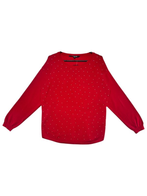 BONMARCHÉ Sweter Damski Czerwony XL