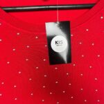 BONMARCHÉ Sweter Damski Czerwony XL - zdjęcie 3