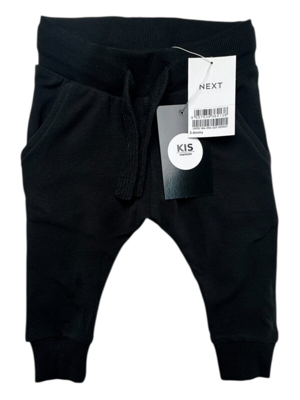 NEXT Spodnie Dziecięce Czarne 62