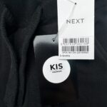 NEXT Spodnie Dziecięce Czarne 62 - zdjęcie 3