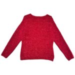 PARAMOUR Sweter Damski Czerwony XL - zdjęcie 2