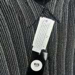 PAPAYA Koszula Damska Czarna Srebrne Paski XXL - zdjęcie 3