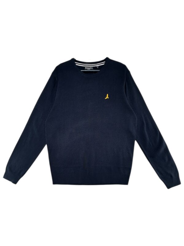 BRAVE SOUL LONDON Sweter Męski Niebieski XL