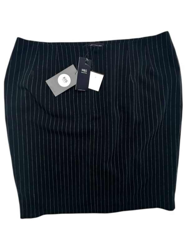 M&S Spódnica Damska Granatowa XL