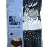 M&S Majtki Damskie Czarna 5-Pack XL - zdjęcie 1