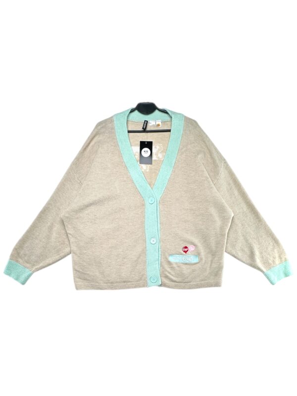 H&M CHUPA CHUPS Sweter Damski Beżowy L