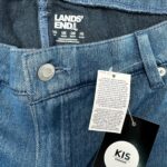 LANDS’ END Spodnie Męskie Niebieskie 3XL (54/56) - zdjęcie 3