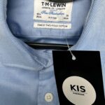 TM LEWIN Koszula Męska Niebieska S ( 15 1/2 , 36) - zdjęcie 3