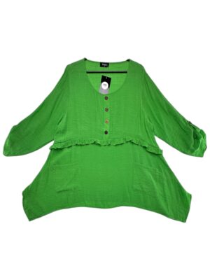KLASS Tunika Damska Zielona 3XL