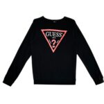 GUESS Bluza Dziecięca Czarna Logo 176 - zdjęcie 1