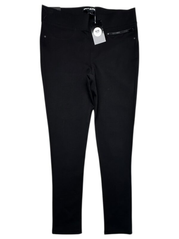 DKNY JENAS Spodnie Damskie Czarne M