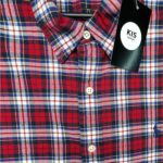 RALPH LAUREN Koszula Męska Czerwona Kratka XL - zdjęcie 3