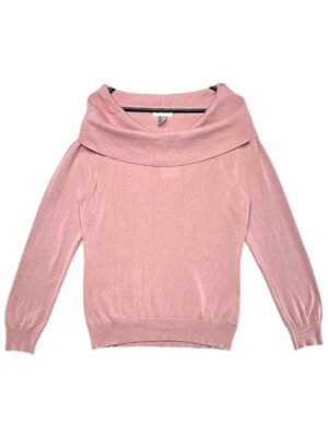 ALESSA W. Sweter Damski Różowy L