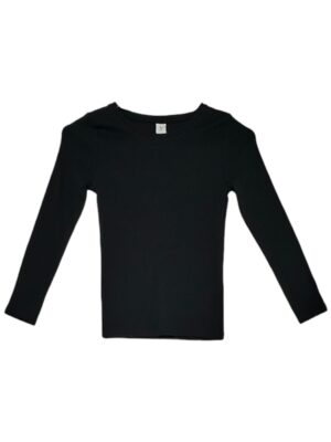 TU Bluzka Dziecięce Czarna 122