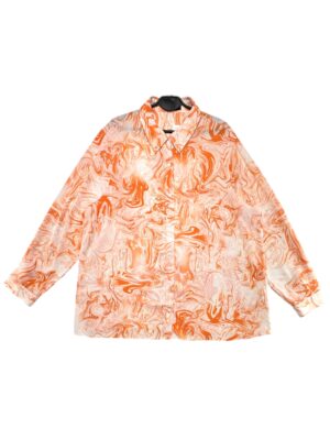 Koszula Damska Pomarańczowa XXL