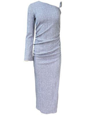 BOOHOO Sukienka Damska Fioletowa L