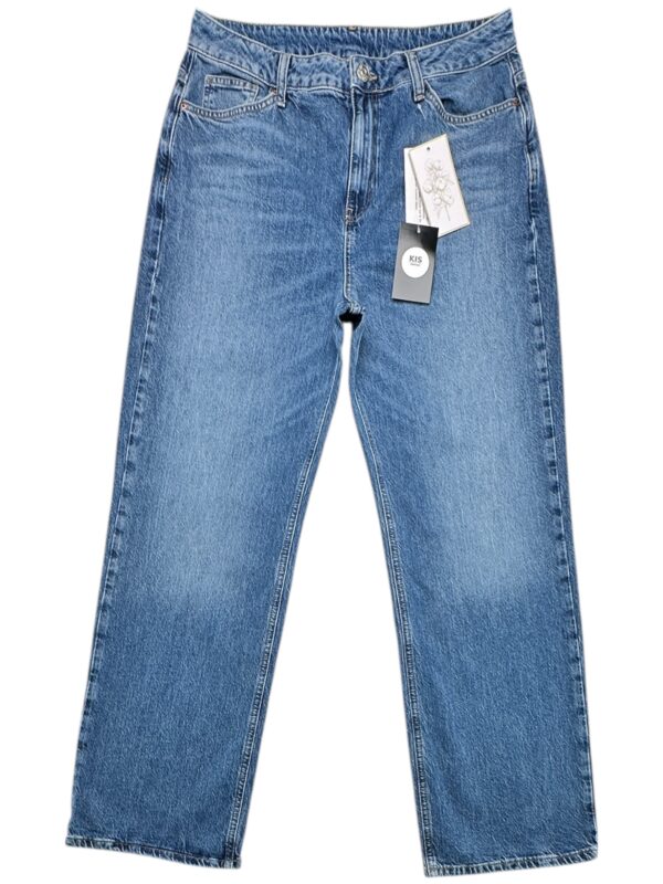 V BY VERY Jeansy Damskie Niebieskie XL