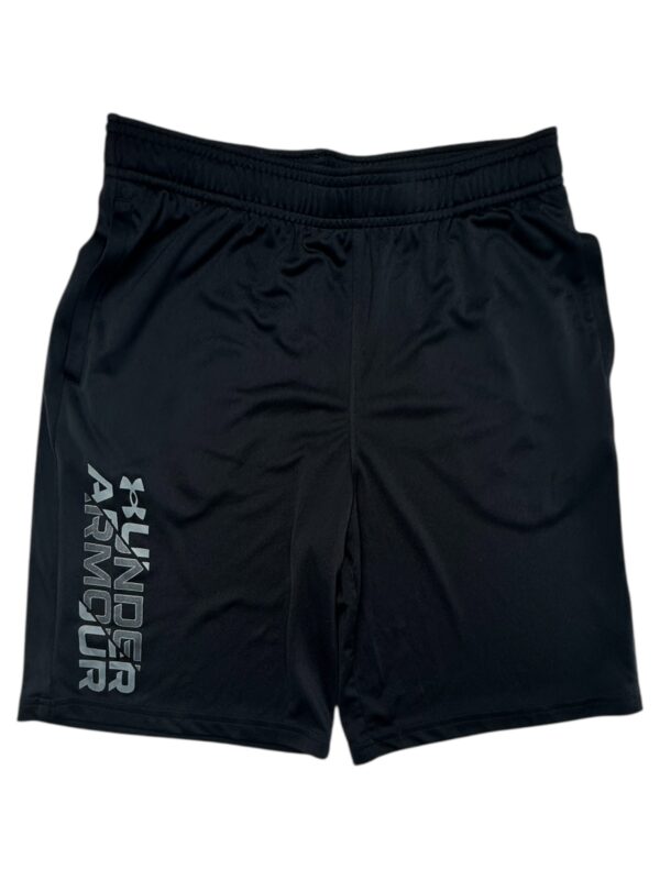 UNDER ARMOUR Spodenki Dziecięce Czarne 158 ( L )