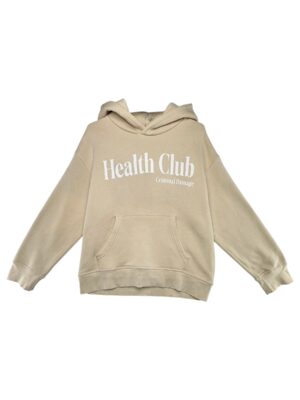 CRIMINAL DAMAGE Bluza Męskie Beżowa Plama L