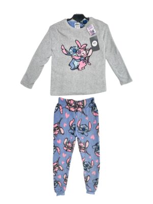 PRIMARK Komplet ( DISNEY ) Piżama Dziecięca Szara z Nadrukiem 134