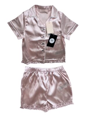 LIPSY Komplet Piżama Dziecięca Różowa 92/98