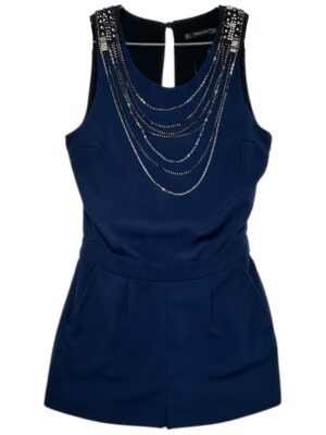 ZARA Kombinezon Damski Granatowy S